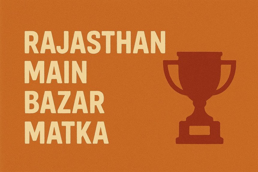 rajasthan main bazer matka