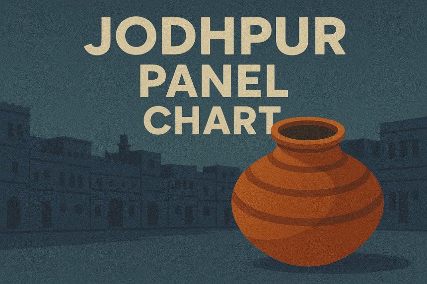 jodhpur panel chart matka