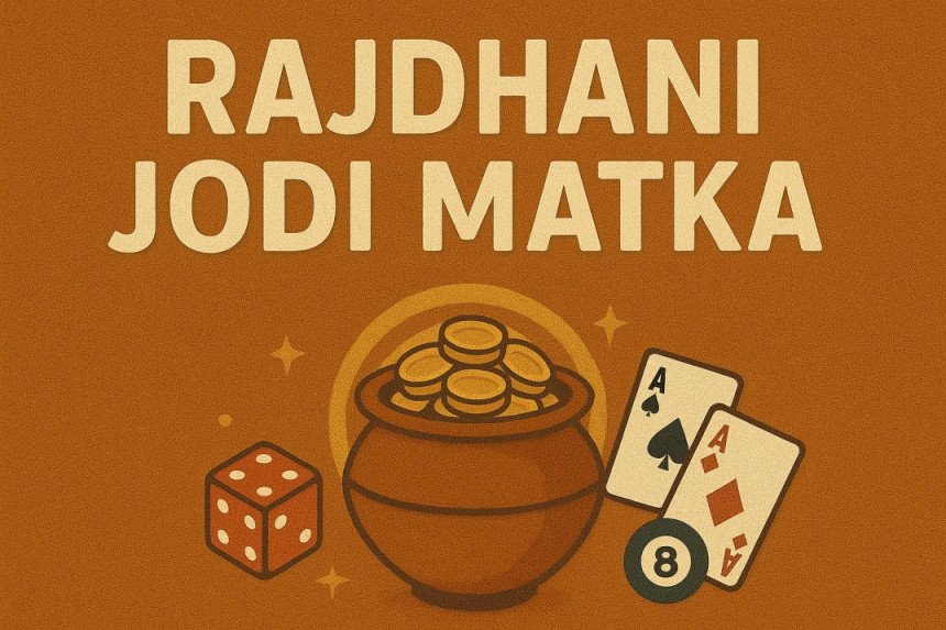 Rajdhani Jodi Matka