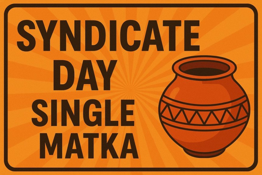 Syndicate Day Single Matka