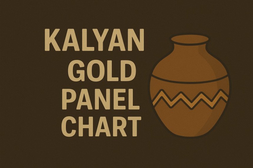 Kalyan Gold Panel Chart Matka